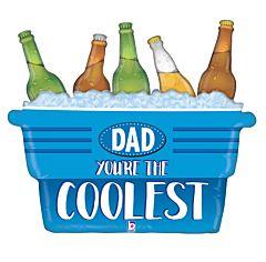 33" COOLEST DAD COOLER SHAPE