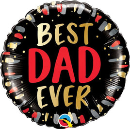 18" BEST DAD EVER FOIL BALLOON