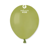 5in. Standard Gemar Latex Balloon 100ct.