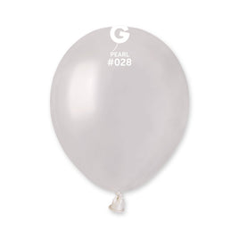 5in. Metallic Gemar Latex Balloon 100 ct.