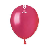 5in. Metallic Gemar Latex Balloon 100 ct.