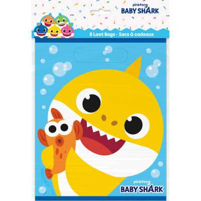 Baby Shark Lootbags 8 ct. 