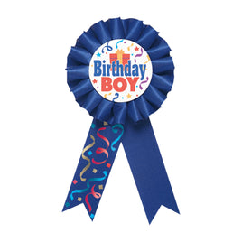 BOY BIRTHDAY AWARD RIBBON