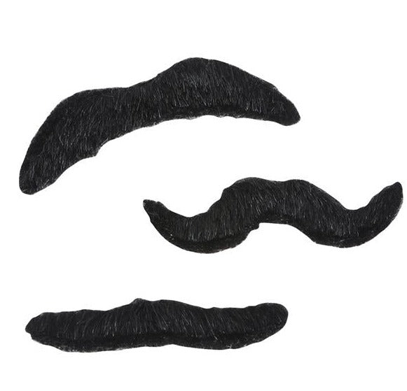 3.5"  3Pc. Mustache Set