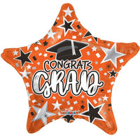 18" Congrats Grad Star (Various Colors)