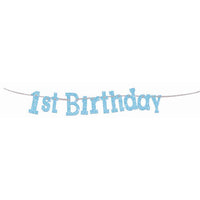 1st Birthday Diamond Banner