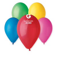 12in. Standard Gemar Latex Balloon 50 ct