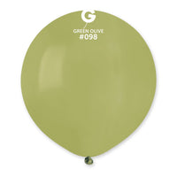 19in. Standard Gemar Latex Balloon 25 ct.