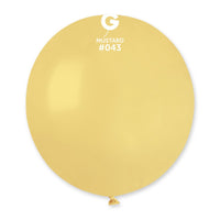 19in. Standard Gemar Latex Balloon 25 ct.