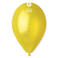 12in. Metallic Gemar Latex Balloons 50 ct.