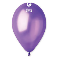 12in. Metallic Gemar Latex Balloons 50 ct.