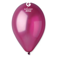 12in. Metallic Gemar Latex Balloons 50 ct.