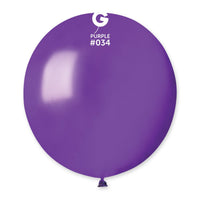 19in. Metallic Gemar Latex Balloons 25ct.