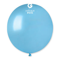 19in. Metallic Gemar Latex Balloons 25ct.