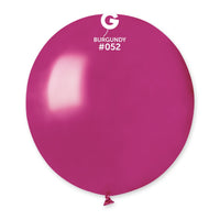 19in. Metallic Gemar Latex Balloons 25ct.