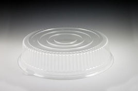 16" Round Tray Lid Clear