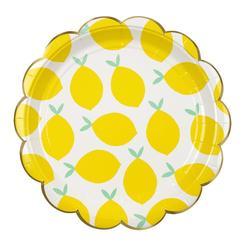 Lemon Dinner Plates 8 ct. 