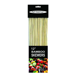 12" Bamboo Skewers - 100 Ct.