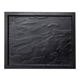 16.75" X 12.4" Rugged Slate Trays - Black   1 CT.