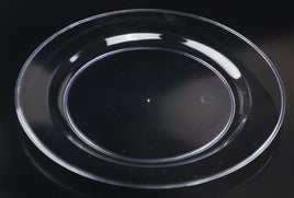 6" CLEAR PLASTIC PLATE - 125CT