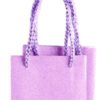 SMALL DIAMOND BAG 2 PACK LIGHT PINK  5.5" X 4" X 4"