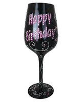 Birthday Wine Glass