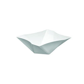 41 oz. Twisted Square Serving Bowls - White  1 CT.