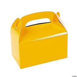 YELLOW TREAT BOXES 6 pc. 