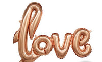 40" Love Script Foil Balloon (Air-Filled)