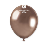 5in. Shiny Gemar Latex Balloon 50 ct.